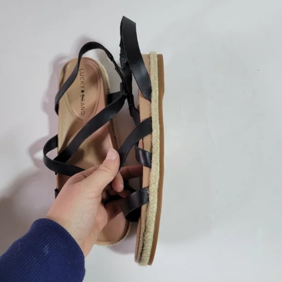 Lucky Brand Darli strappy espadrilles sandals nwt 7 - Picture 4 of 4